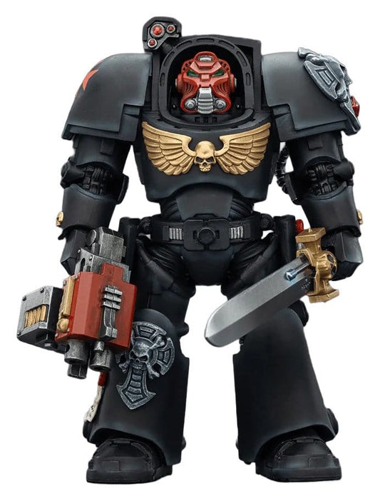 Warhammer 40,000 Actionfigur Black Templars Terminator 1 with Power Sword and Storm Bolter 14 cm - Preorder - ETA: 25.06.2026