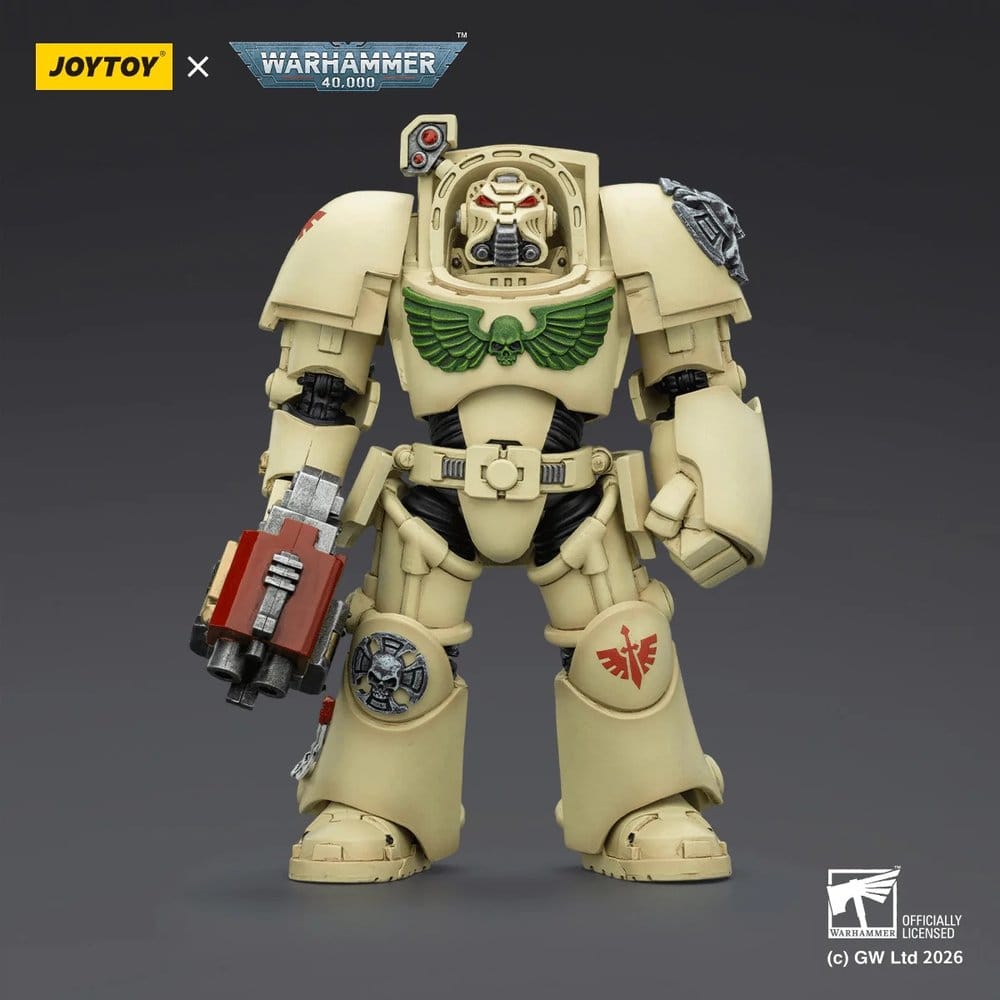 Warhammer 40,000 Actionfigur Dark Angels Deathwing Terminator 2 with Power Fist and Storm Bolter 14 cm - Preorder - ETA: 25.06.2026