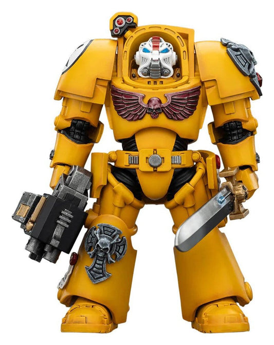 Warhammer 40,000 Actionfigur Imperial Fists Terminator 1 with Power Sword and Storm Bolter 14 cm - Preorder - ETA: 25.06.2026