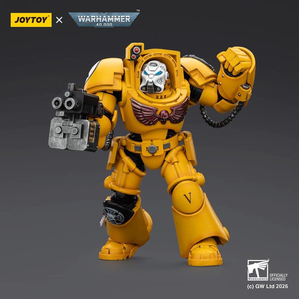 Warhammer 40,000 Actionfigur Imperial Fists Terminator 2 with Power Fist and Storm Bolter 14 cm - Preorder - ETA: 10.07.2026