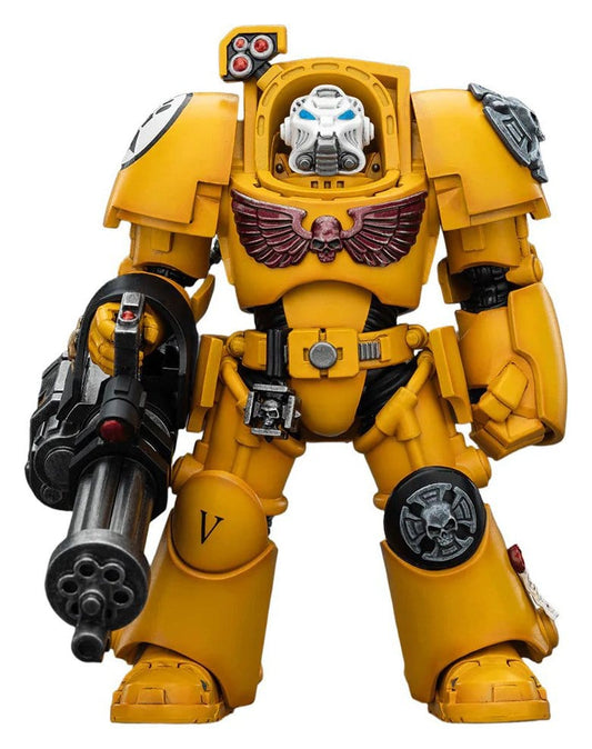 Warhammer 40,000 Actionfigur Imperial Fists Terminator 3 with Power Fist and Assault Cannon 14 cm - Preorder - ETA: 25.06.2026