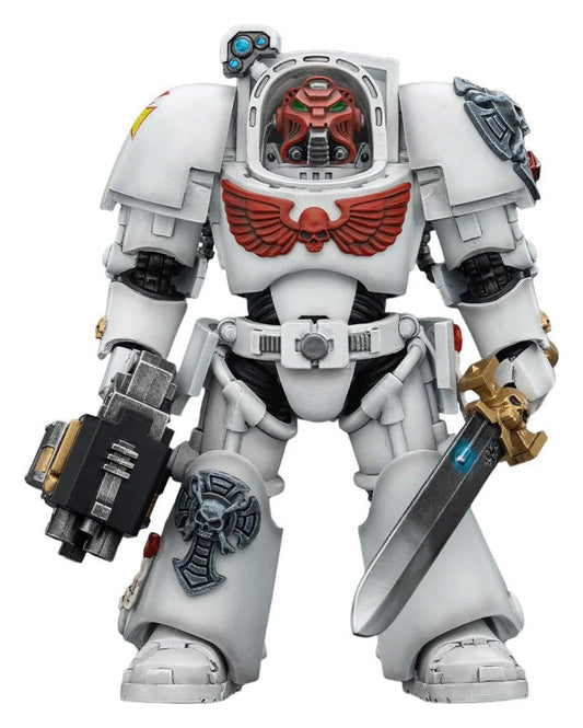 Warhammer 40,000 Actionfigur White Scars Terminator 1 with Power Sword and Storm Bolter 14 cm - Preorder - ETA: 10.07.2026