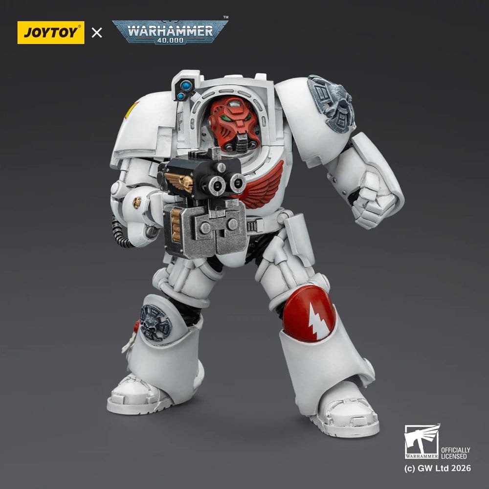 Warhammer 40,000 Actionfigur White Scars Terminator 2 with Power Fist and Storm Bolter 14 cm - Preorder - ETA: 16.07.2026