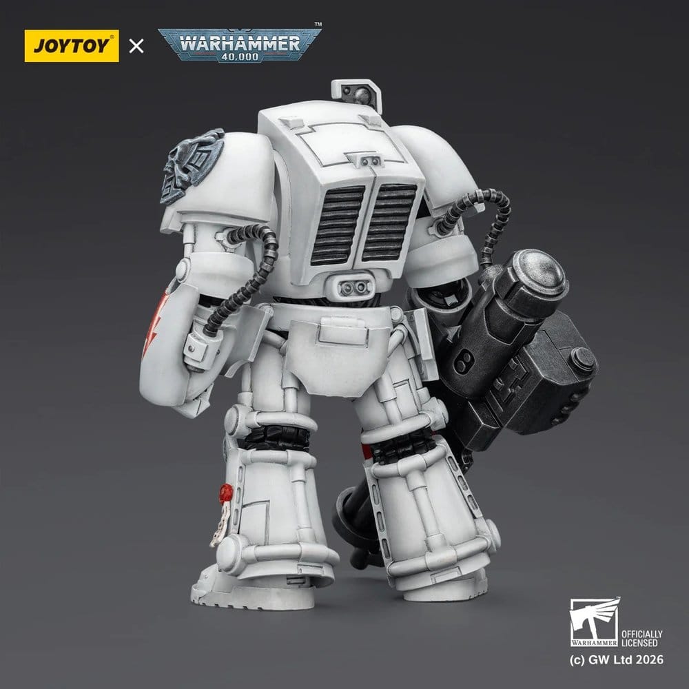 Warhammer 40,000 Actionfigur White Scars Terminator 3 with Power Fist and Assault Cannon 14 cm - Preorder - ETA: 16.07.2026
