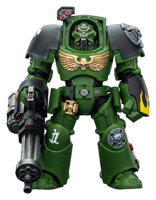 Warhammer 40,000 Actionfigur Salamanders Terminator 3 with Power Fist and Assault Cannon 14 cm - Preorder - ETA: 25.06.2026