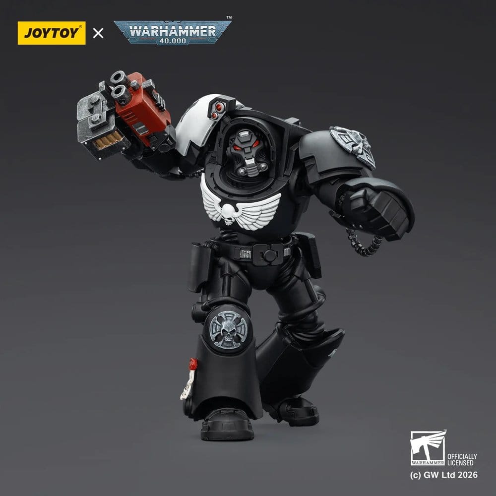Warhammer 40,000 Actionfigur Raven Guard Terminator 2 with Power Fist and Storm Bolter 14 cm - Preorder - ETA: 16.07.2026