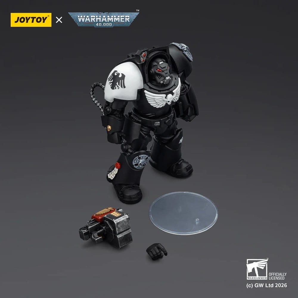Warhammer 40,000 Actionfigur Raven Guard Terminator 2 with Power Fist and Storm Bolter 14 cm - Preorder - ETA: 16.07.2026