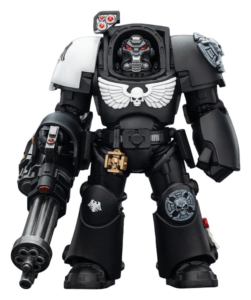 Warhammer 40,000 Actionfigur Raven Guard Terminator 3 with Power Fist and Assault Cannon 14 cm - Preorder - ETA: 16.07.2026