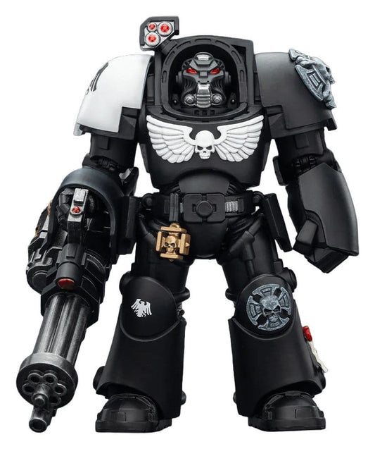 Warhammer 40,000 Actionfigur Raven Guard Terminator 3 with Power Fist and Assault Cannon 14 cm - Preorder - ETA: 25.06.2026