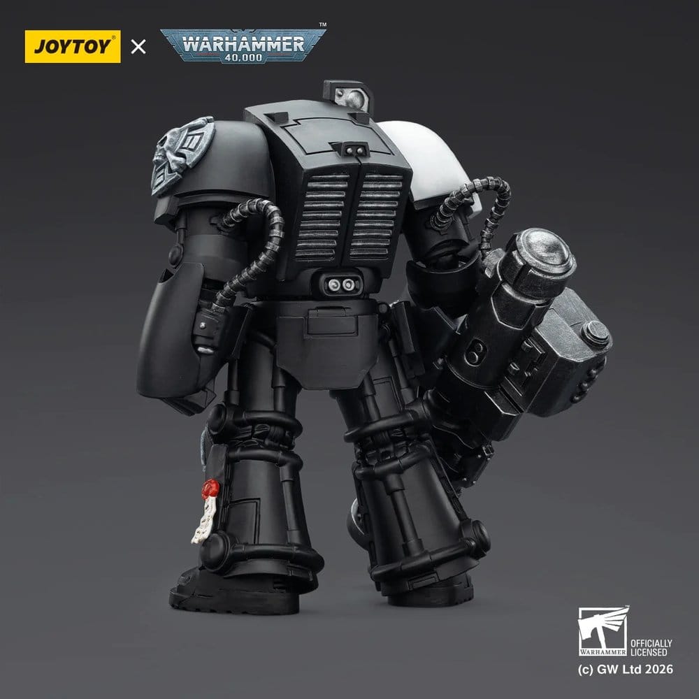 Warhammer 40,000 Actionfigur Raven Guard Terminator 3 with Power Fist and Assault Cannon 14 cm - Preorder - ETA: 16.07.2026