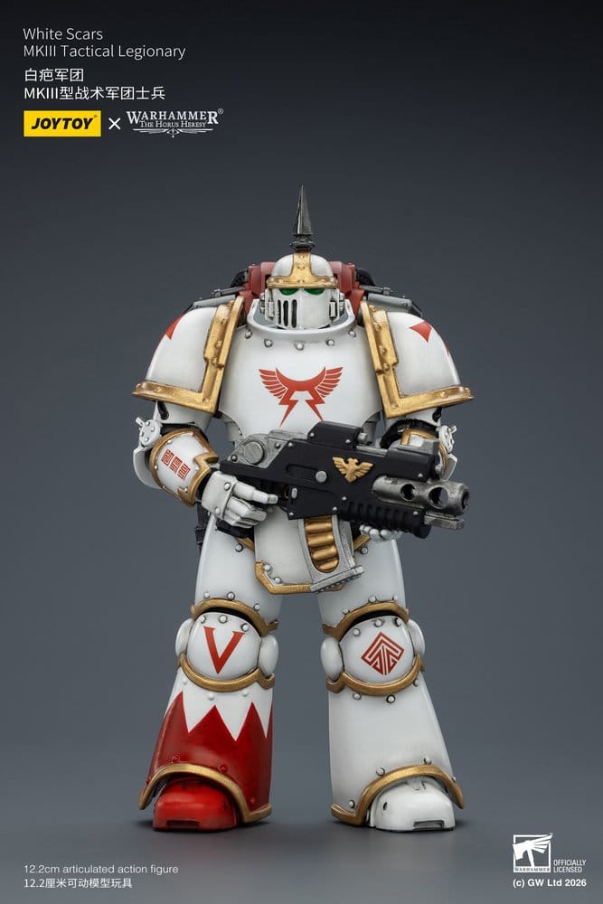 Warhammer The Horus Heresy Actionfigur White Scars MKIll Tactical Legionary 12 cm - Preorder - ETA: 16.07.2026