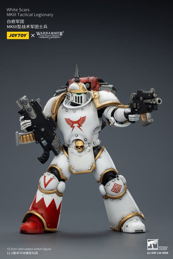 Warhammer The Horus Heresy Actionfigur White Scars MKIll Tactical Legionary 12 cm - Preorder - ETA: 16.07.2026