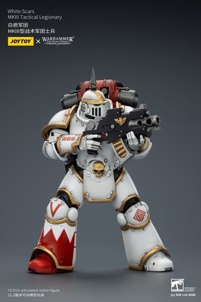 Warhammer The Horus Heresy Actionfigur White Scars MKIll Tactical Legionary 12 cm - Preorder - ETA: 16.07.2026