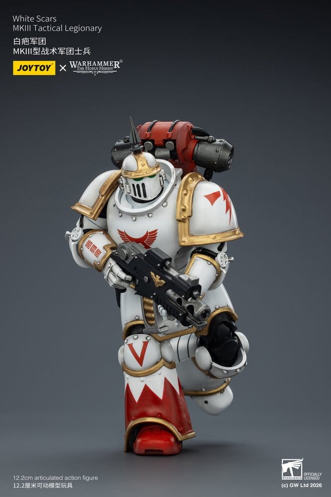 Warhammer The Horus Heresy Actionfigur White Scars MKIll Tactical Legionary 12 cm - Preorder - ETA: 16.07.2026