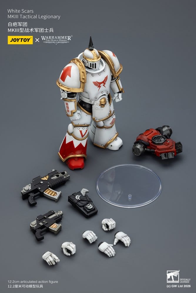 Warhammer The Horus Heresy Actionfigur White Scars MKIll Tactical Legionary 12 cm - Preorder - ETA: 16.07.2026