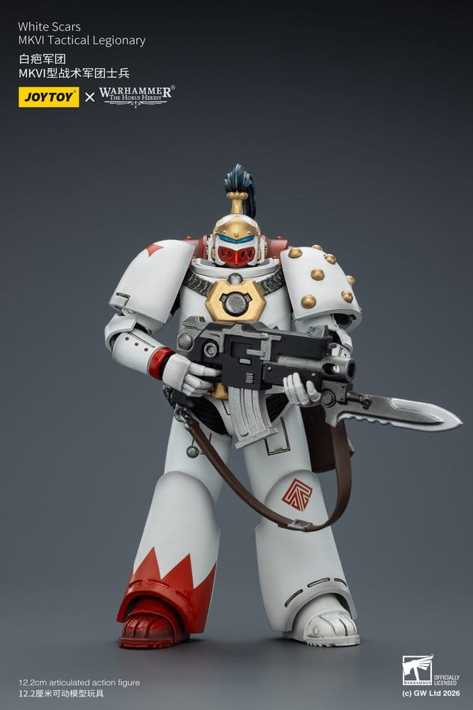 Warhammer The Horus Heresy Actionfigur White Scars MKVI Tactical Legionary 12 cm - Preorder - ETA: 16.07.2026