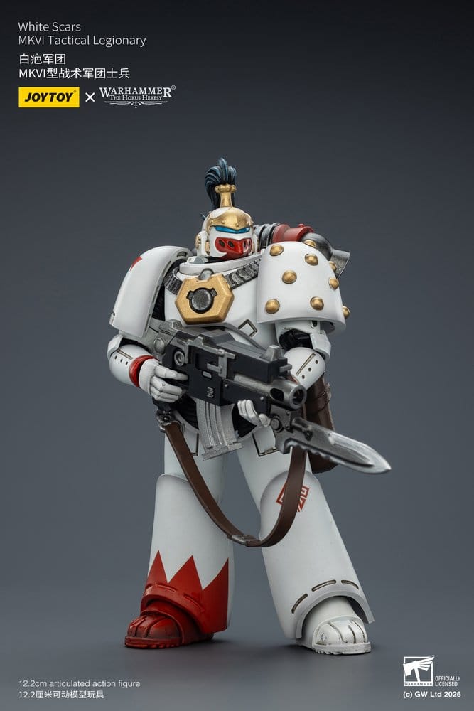 Warhammer The Horus Heresy Actionfigur White Scars MKVI Tactical Legionary 12 cm - Preorder - ETA: 16.07.2026