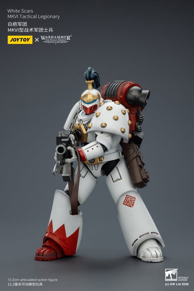 Warhammer The Horus Heresy Actionfigur White Scars MKVI Tactical Legionary 12 cm - Preorder - ETA: 16.07.2026