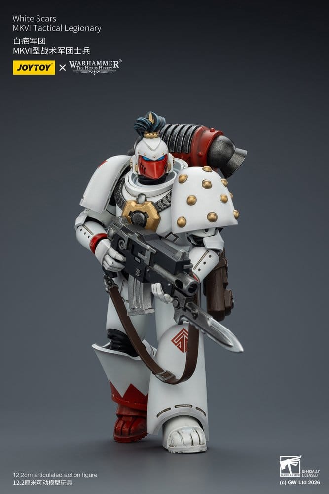 Warhammer The Horus Heresy Actionfigur White Scars MKVI Tactical Legionary 12 cm - Preorder - ETA: 16.07.2026