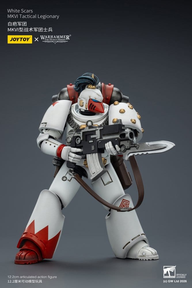 Warhammer The Horus Heresy Actionfigur White Scars MKVI Tactical Legionary 12 cm - Preorder - ETA: 16.07.2026
