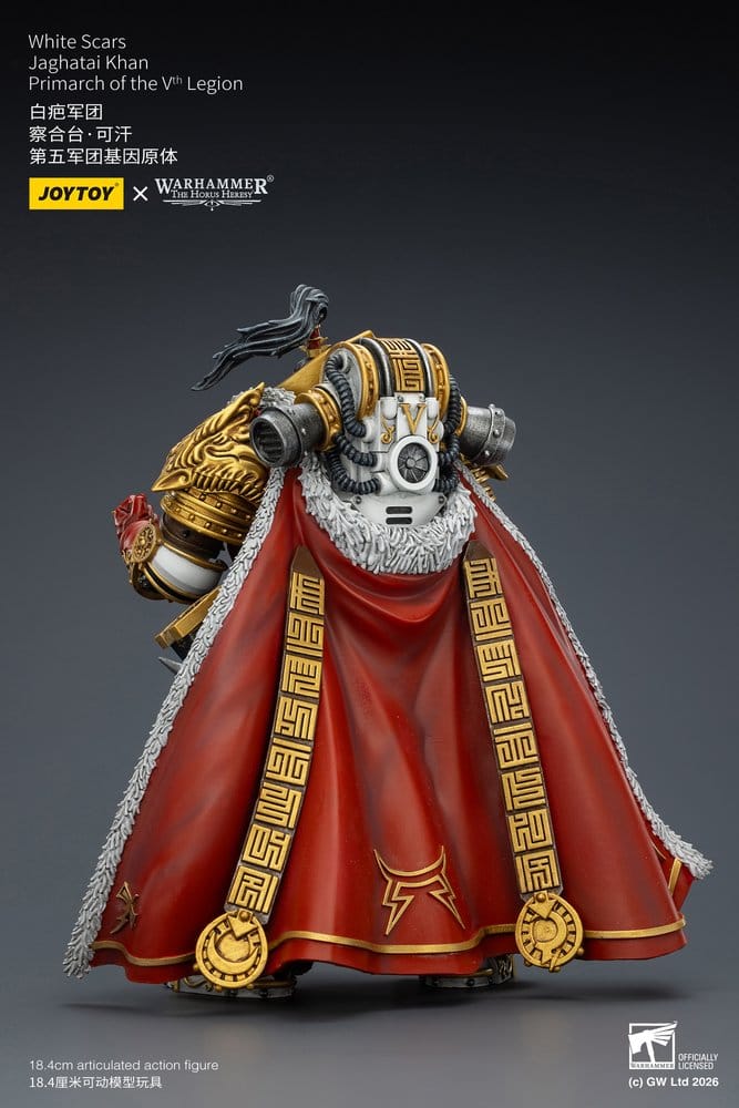Warhammer The Horus Heresy Actionfigur White Scars Jaghatai Khan Primarch of the Vth Legion 19 cm - Preorder - ETA: 16.07.2026