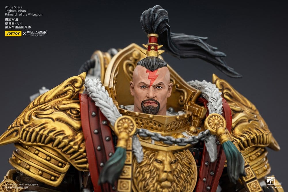 Warhammer The Horus Heresy Actionfigur White Scars Jaghatai Khan Primarch of the Vth Legion 19 cm - Preorder - ETA: 16.07.2026