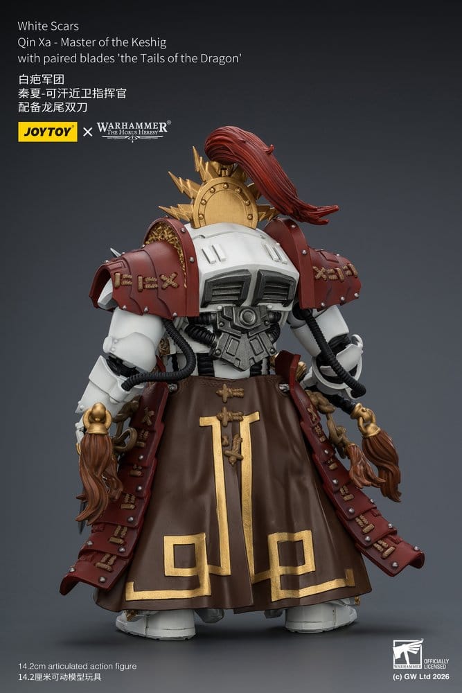 Warhammer The Horus Heresy Actionfigur White Scars Qin Xa - Master of the Keshig 14 cm - Preorder - ETA: 25.09.2026