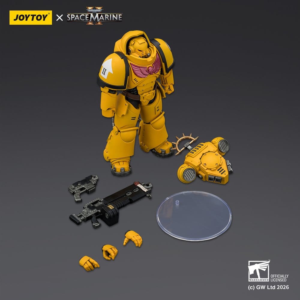 Warhammer 40,000 Actionfigur Game Edition Imperial Fists Heavy Intercessor 13 cm - Preorder - ETA: 10.08.2026