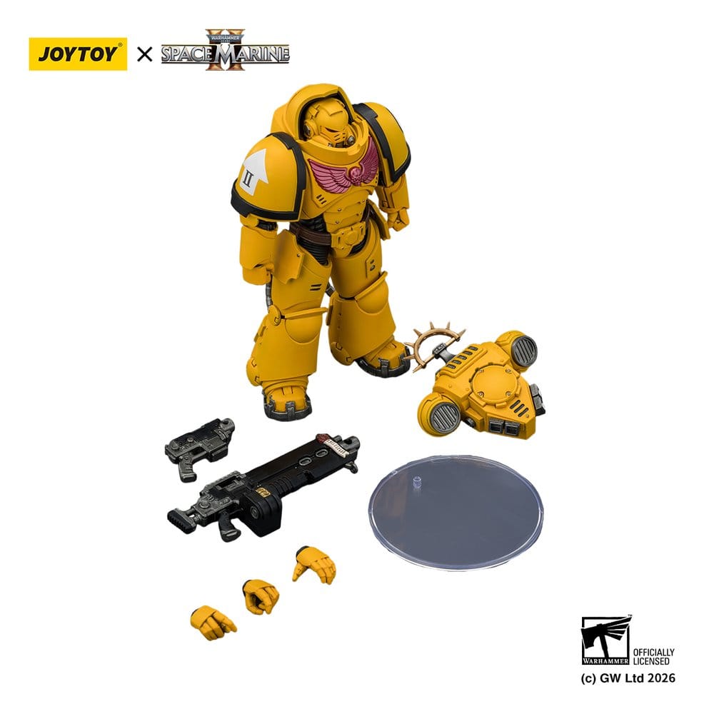 Warhammer 40,000 Actionfigur Game Edition Imperial Fists Heavy Intercessor 13 cm - Preorder - ETA: 10.08.2026