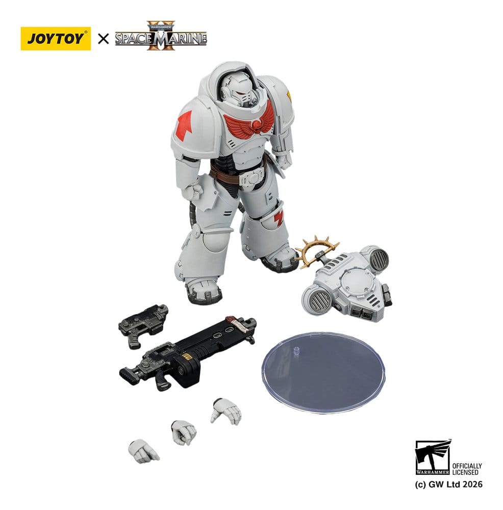 Warhammer 40,000 Actionfigur Game Edition White Scars Heavy Intercessor 13 cm - Preorder - ETA: 16.07.2026
