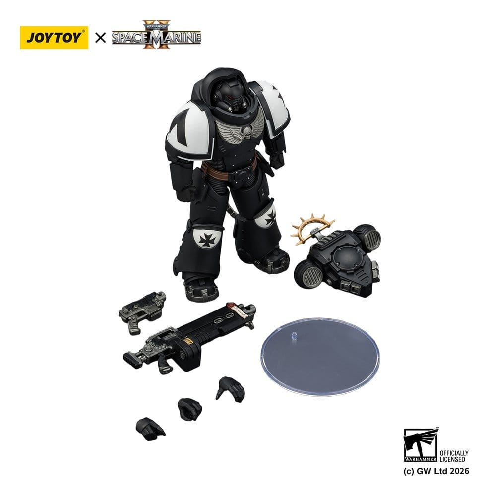 Warhammer 40,000 Actionfigur Game Edition Black Templars Heavy Intercessor 13 cm - Preorder - ETA: 16.07.2026