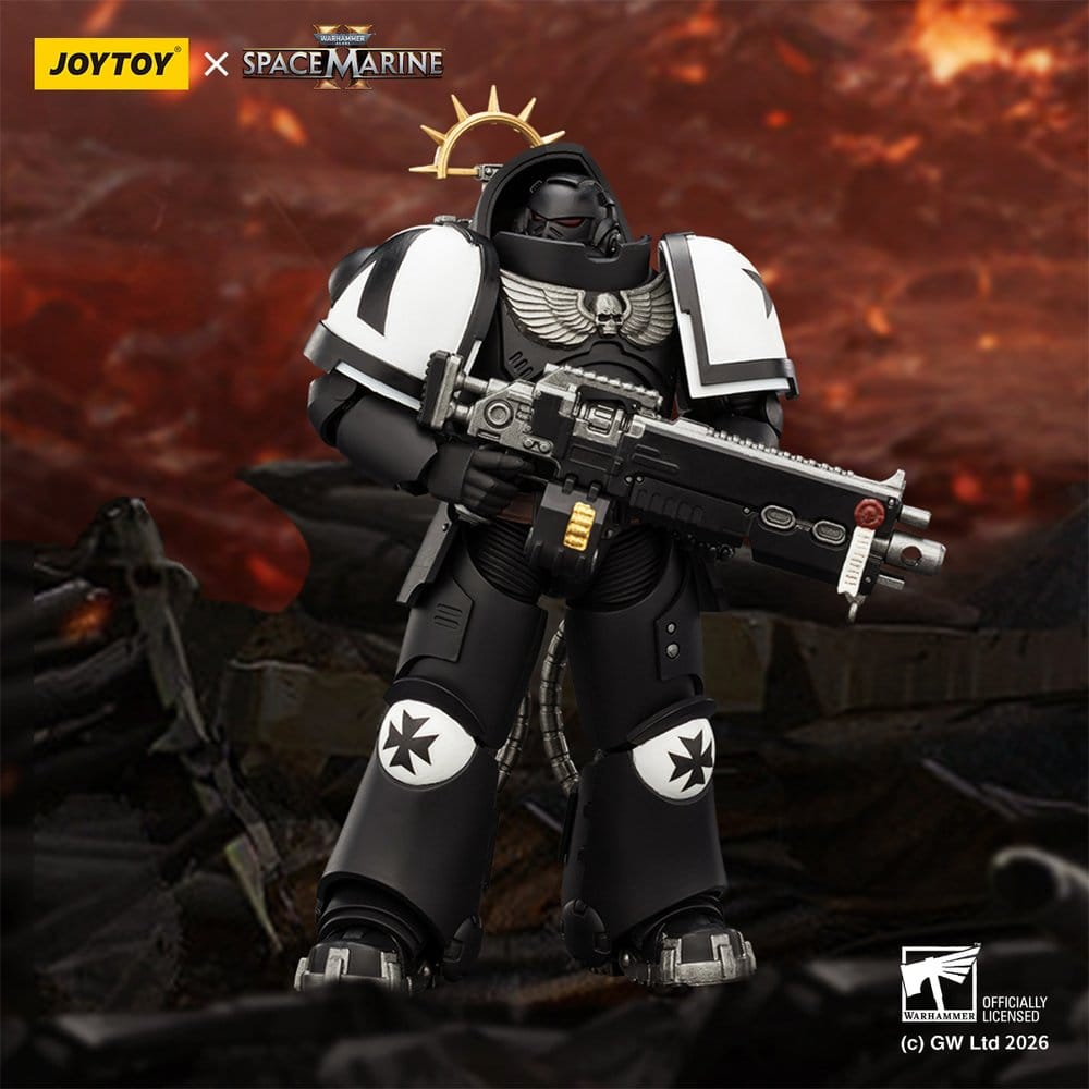 Warhammer 40,000 Actionfigur Game Edition Black Templars Heavy Intercessor 13 cm - Preorder - ETA: 16.07.2026