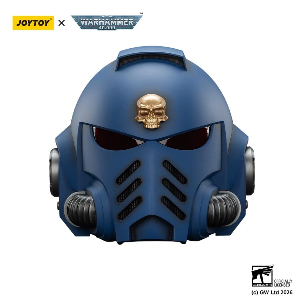 Warhammer 40,000 Captain MkX Helmet Ultramarines 30 cm - Preorder - ETA: 25.09.2026