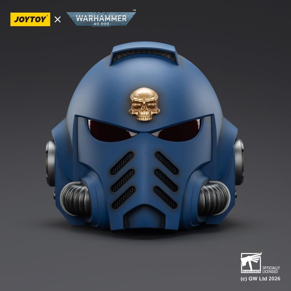Warhammer 40,000 Captain MkX Helmet Ultramarines 30 cm - Preorder - ETA: 25.09.2026