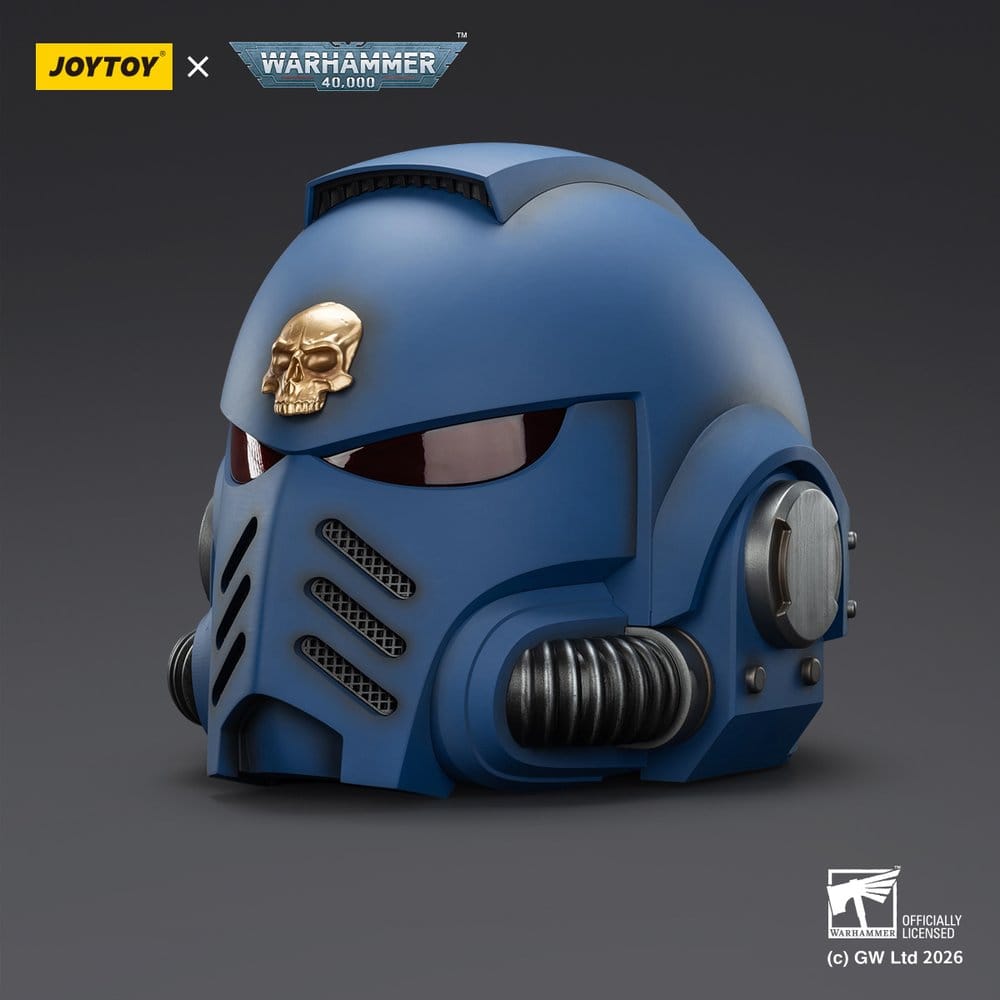 Warhammer 40,000 Captain MkX Helmet Ultramarines 30 cm - Preorder - ETA: 25.09.2026
