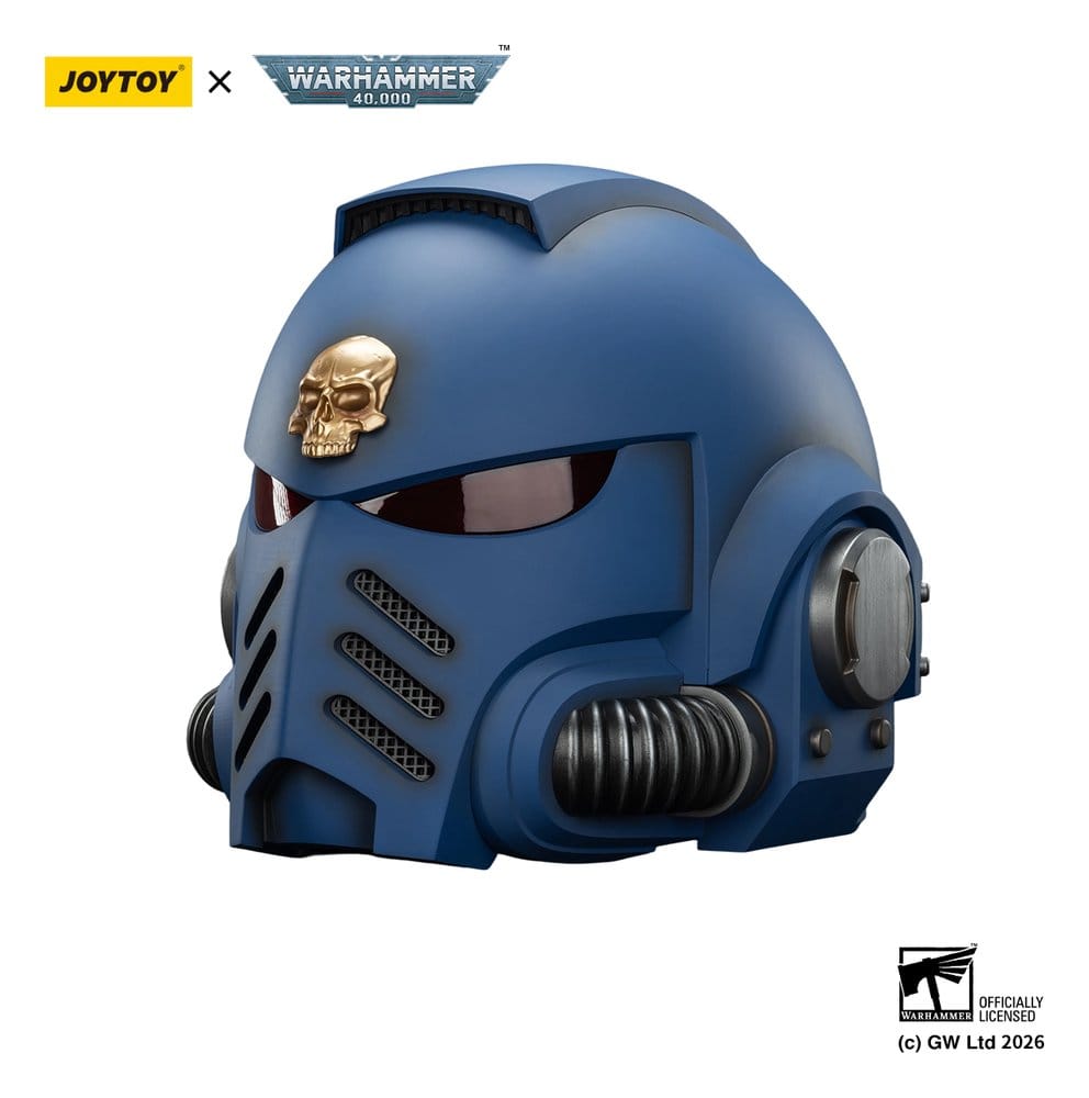 Warhammer 40,000 Captain MkX Helmet Ultramarines 30 cm - Preorder - ETA: 25.09.2026