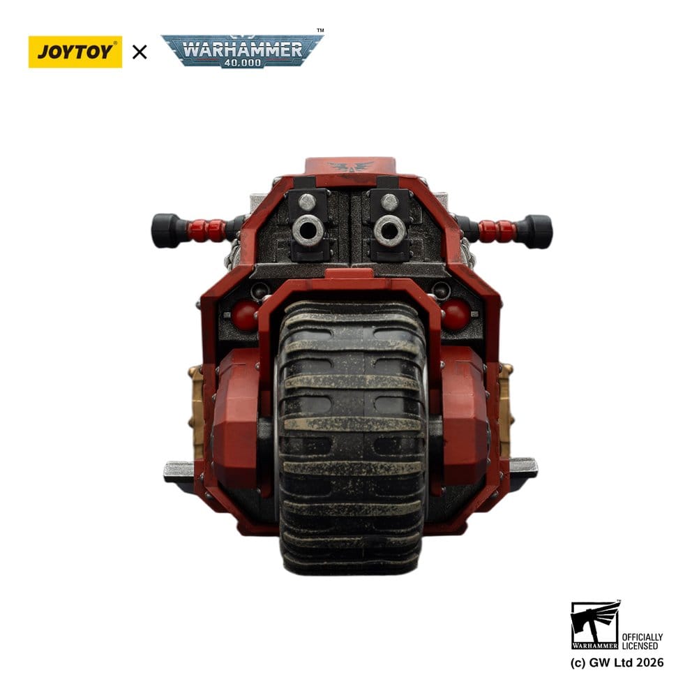 Warhammer 40,000 Raider-pattern Combat Bike Blood Angels with twin-linked bolt rifles 22 cm - Preorder - ETA: 25.09.2026