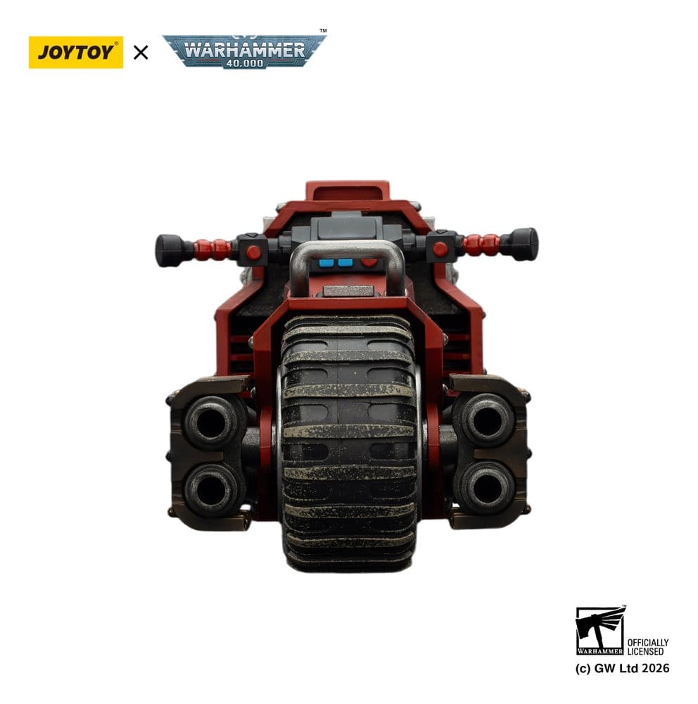 Warhammer 40,000 Raider-pattern Combat Bike Blood Angels with twin-linked bolt rifles 22 cm - Preorder - ETA: 25.09.2026