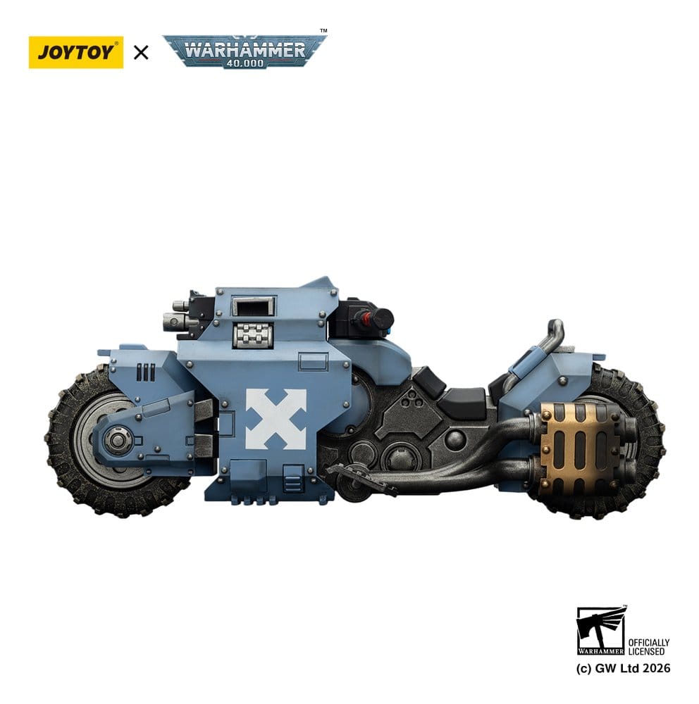Warhammer 40,000 Raider-pattern Combat Bike Space Wolves with twin-linked bolt rifles 22 cm - Preorder - ETA: 10.08.2026