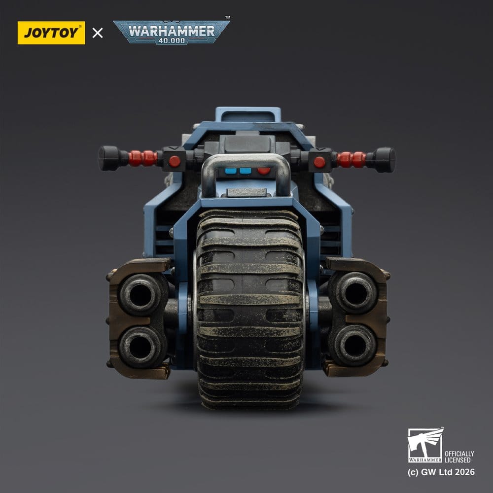 Warhammer 40,000 Raider-pattern Combat Bike Space Wolves with twin-linked bolt rifles 22 cm - Preorder - ETA: 10.08.2026