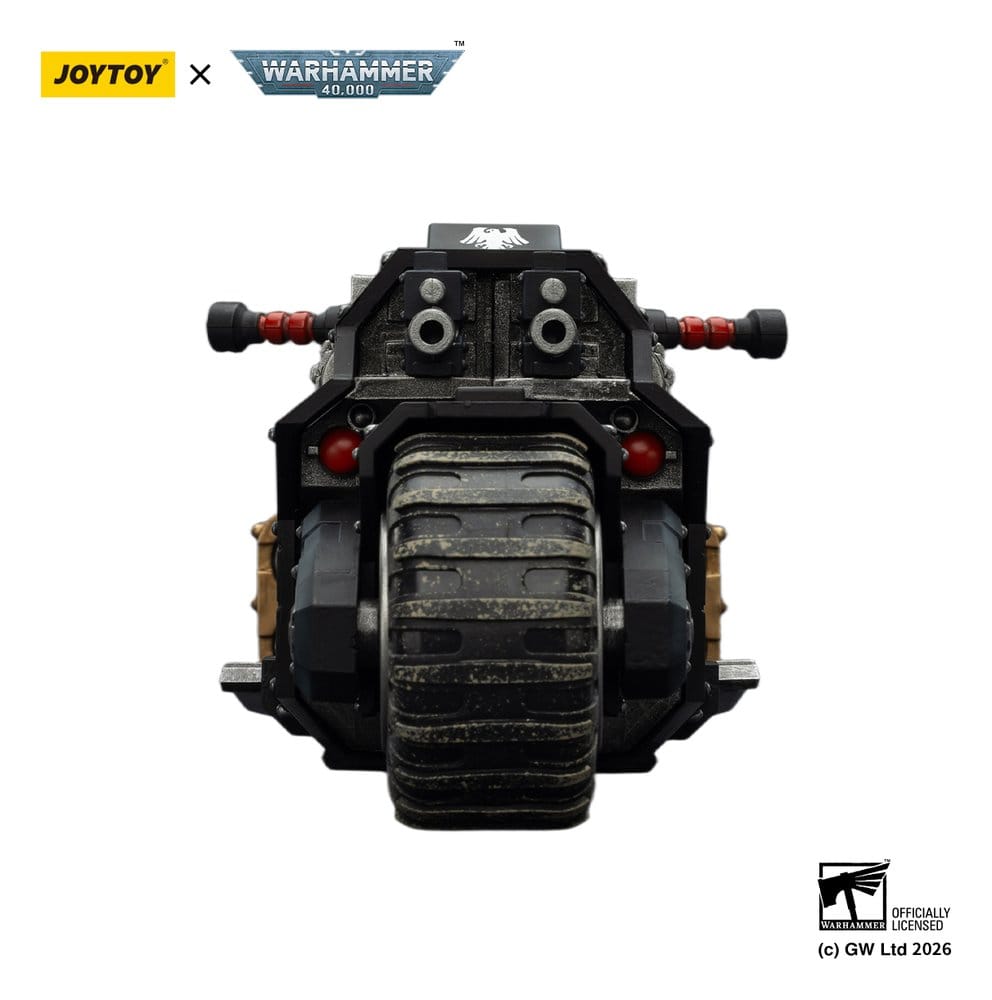 Warhammer 40,000 Raider-pattern Combat Bike Raven Guard with twin-linked bolt rifles 22 cm - Preorder - ETA: 10.08.2026