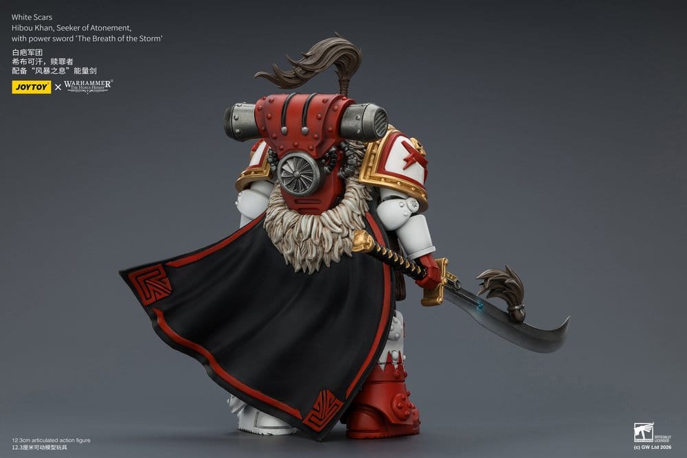 Warhammer The Horus Heresy Actionfigur White Scars Hibou Khan, Seeker of Atonement 12 cm - Preorder - ETA: 25.09.2026