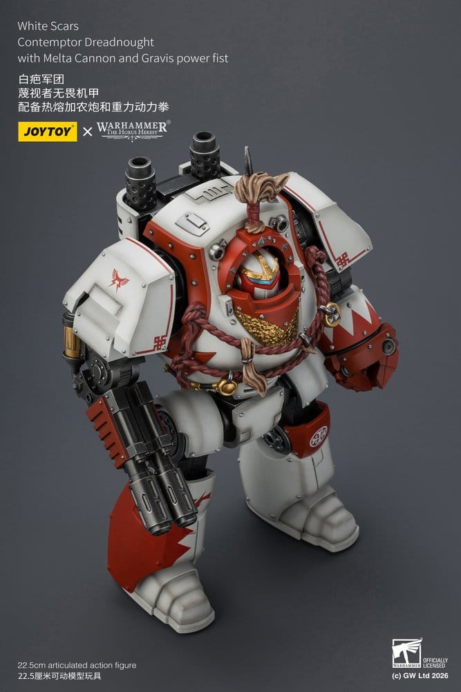 Warhammer The Horus Heresy Actionfigur White Scars Contemptor Dreadnought 23 cm - Preorder - ETA: 25.09.2026