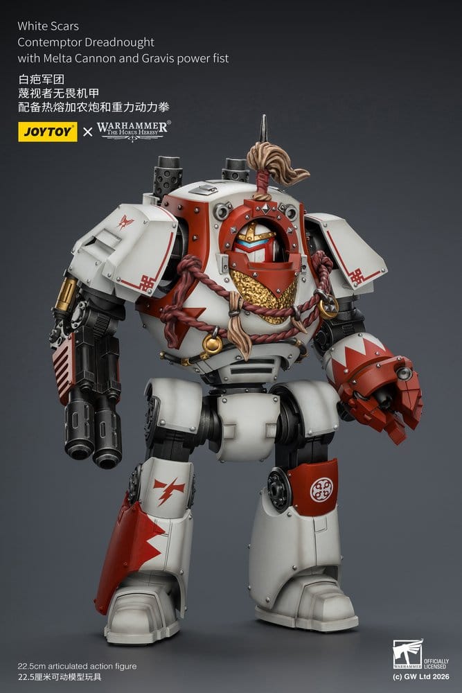 Warhammer The Horus Heresy Actionfigur White Scars Contemptor Dreadnought 23 cm - Preorder - ETA: 25.09.2026