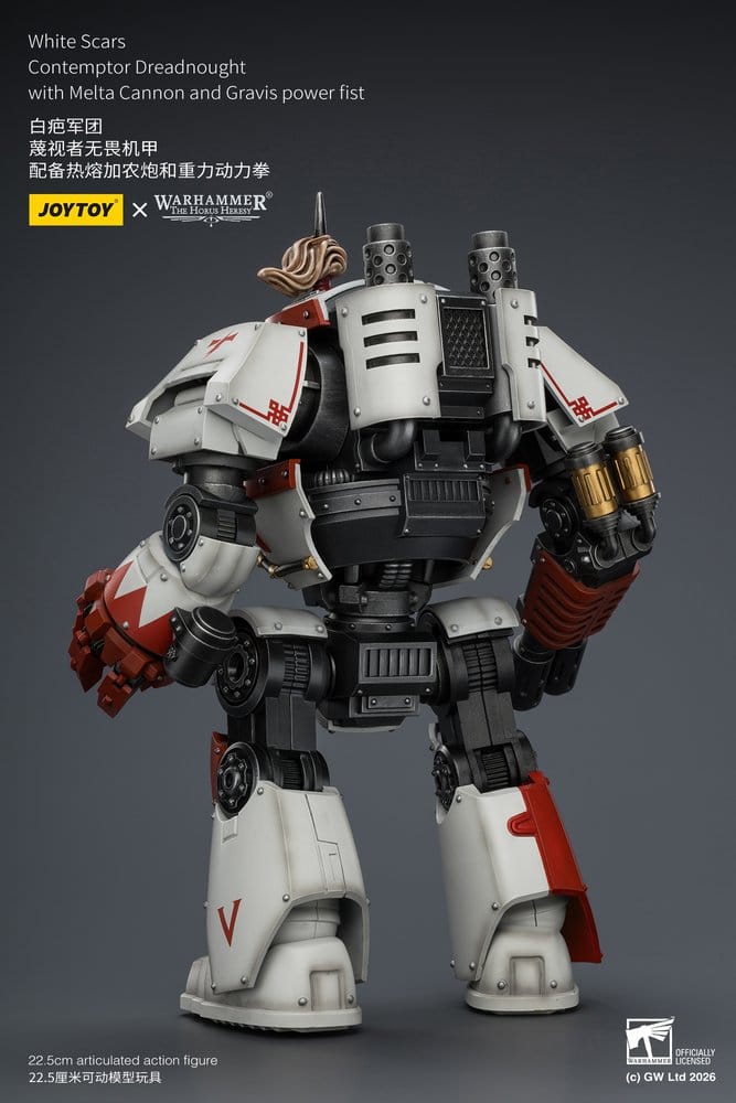 Warhammer The Horus Heresy Actionfigur White Scars Contemptor Dreadnought 23 cm - Preorder - ETA: 25.09.2026