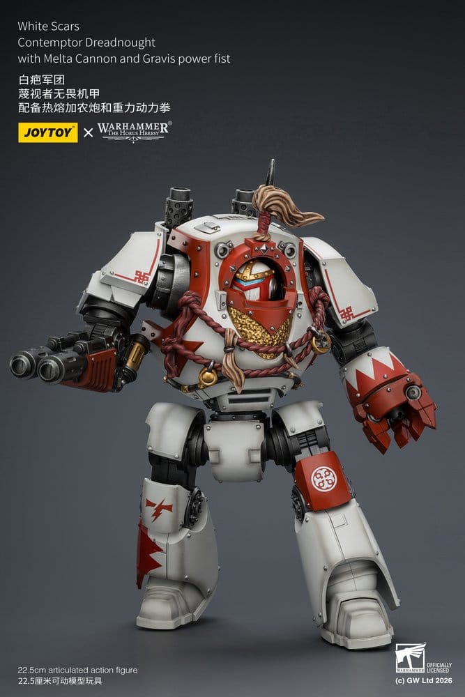 Warhammer The Horus Heresy Actionfigur White Scars Contemptor Dreadnought 23 cm - Preorder - ETA: 25.09.2026