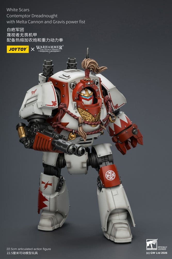 Warhammer The Horus Heresy Actionfigur White Scars Contemptor Dreadnought 23 cm - Preorder - ETA: 25.09.2026