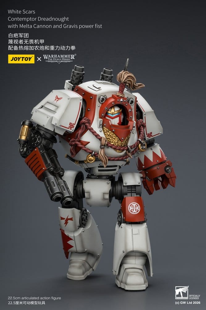 Warhammer The Horus Heresy Actionfigur White Scars Contemptor Dreadnought 23 cm - Preorder - ETA: 25.09.2026