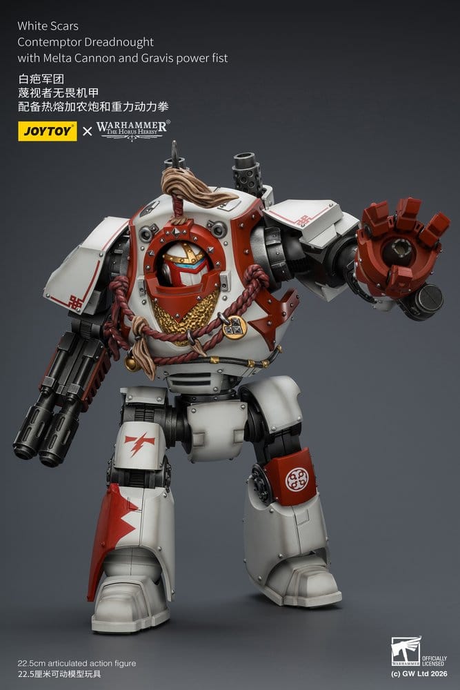 Warhammer The Horus Heresy Actionfigur White Scars Contemptor Dreadnought 23 cm - Preorder - ETA: 25.09.2026