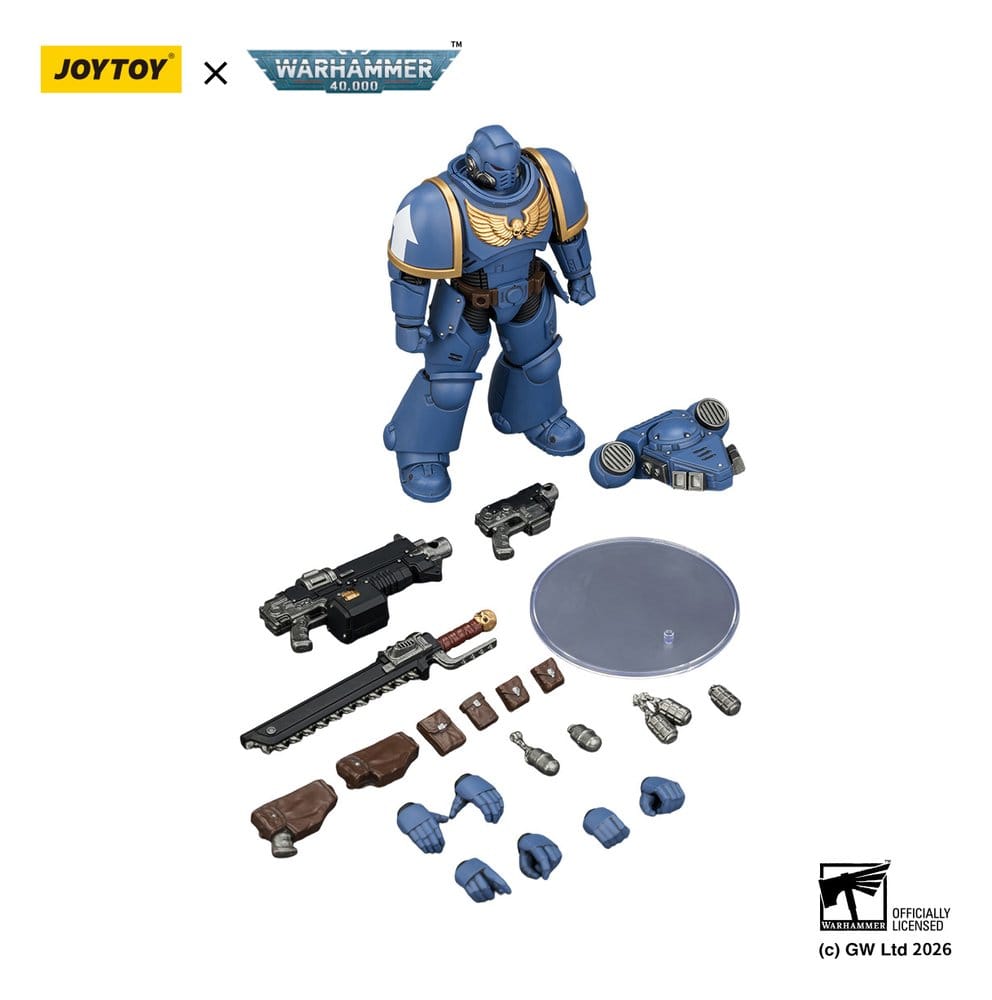 Warhammer 40,000 Actionfigur Ultramarines Intercessor 12 cm - Preorder - ETA: 25.09.2026